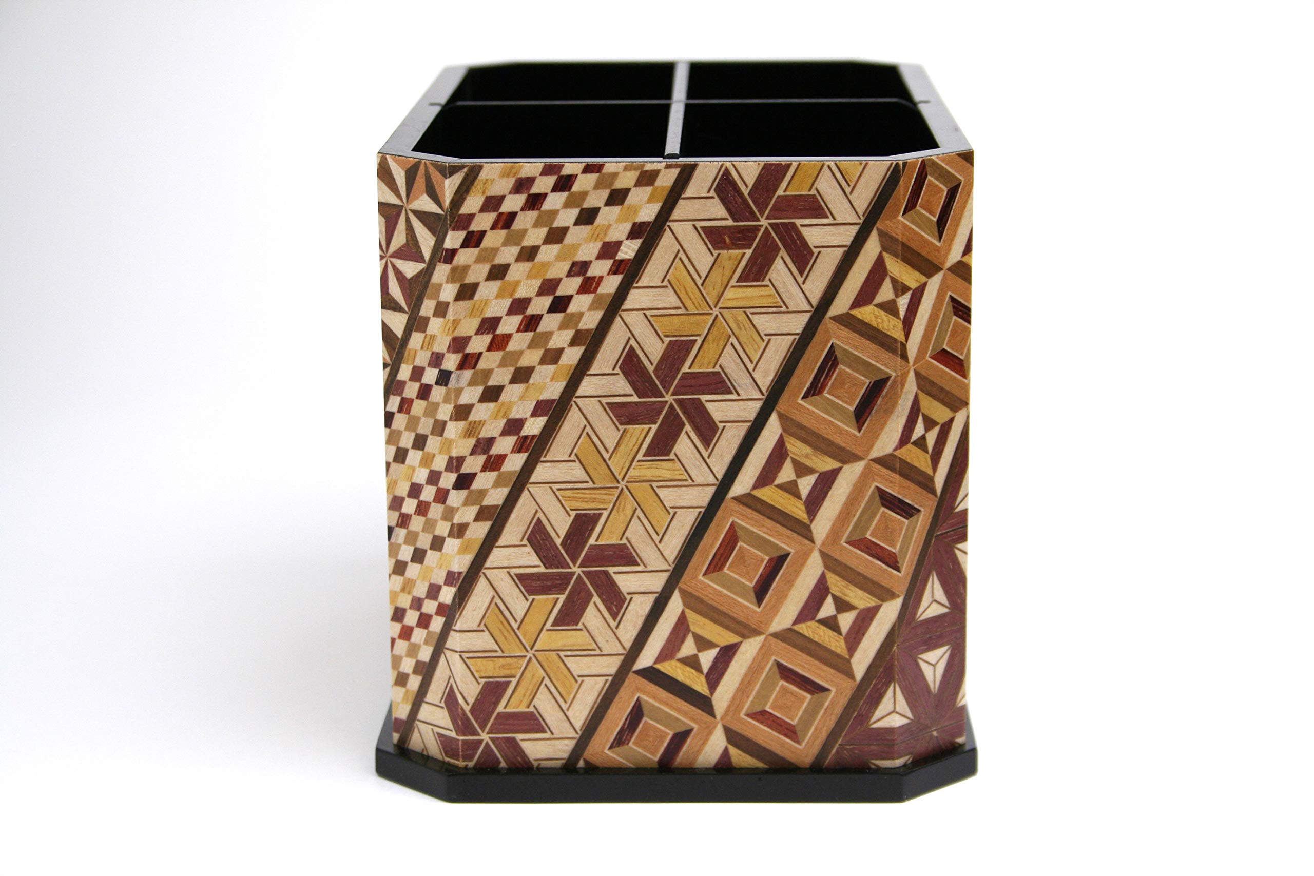 木製寄木細工収納ボックス Amazon｜箱根寄木細工 木製収納ボックス 木象嵌工房 高橋貞雄